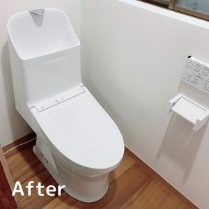 汲み取りから水洗へのトイレリフォーム